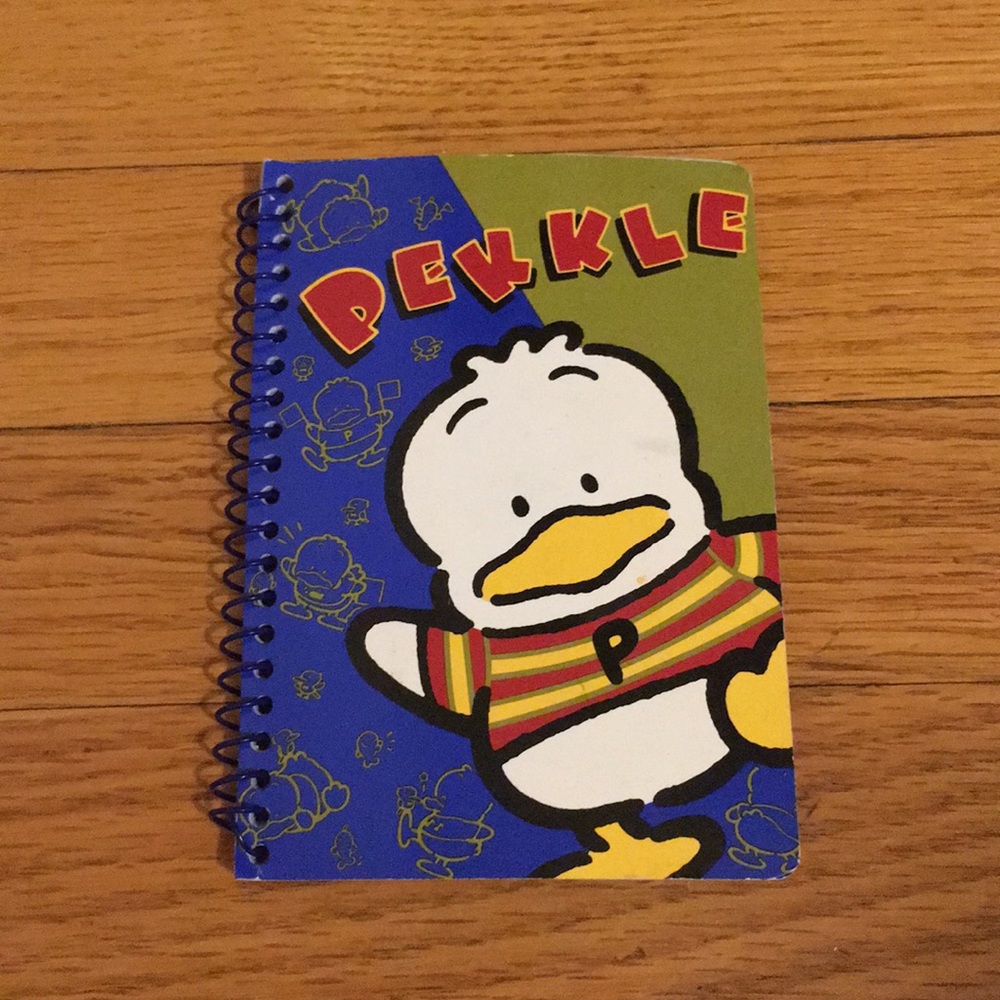 NWT - Vintage Blue Pekkle Sanrio note pad